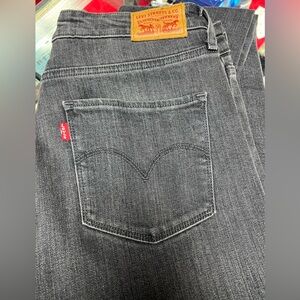 Levi’s 721 High Rise Skinny Jeans – Size 31 – Gray Wash – Premium Selvedge Denim